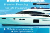 Premium insurance financing life benefits maximum structuring