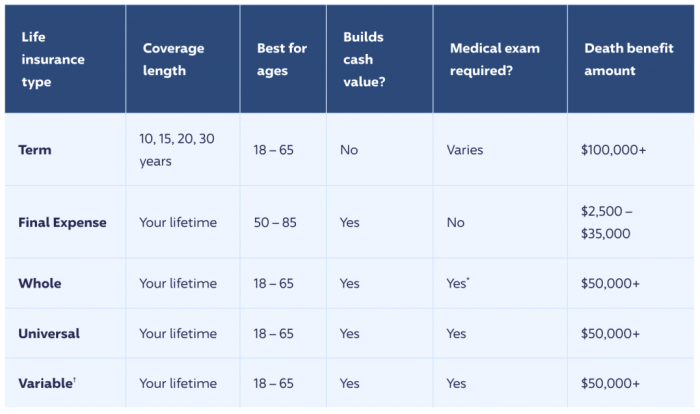 Types of premium in life insurance