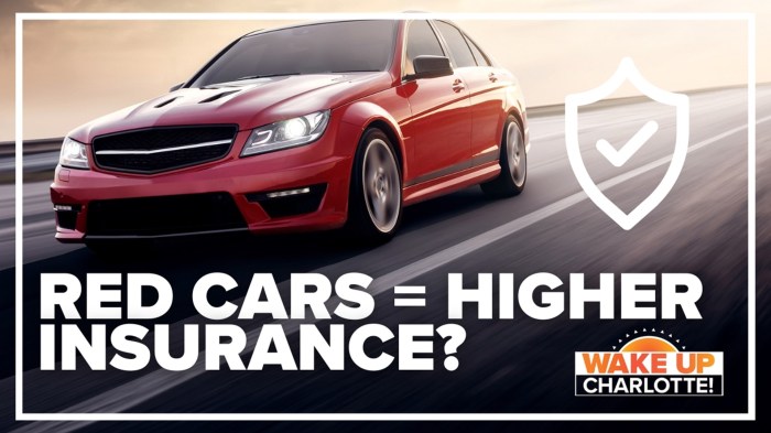 Insurance color affect rate does car