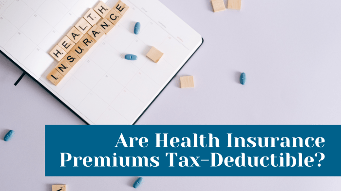 Health tax insurance premiums deductible worldhealth