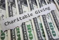 Charitable giving tax deduction rules