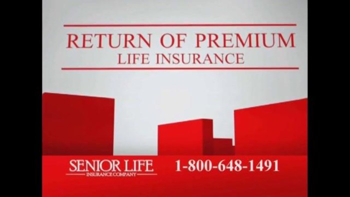 Tv insurance senior return premium company life ispot places things people